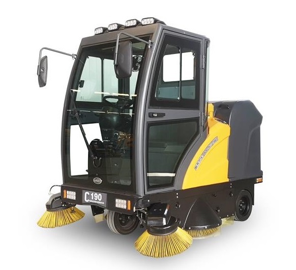 電動(dòng)全封閉掃地車
